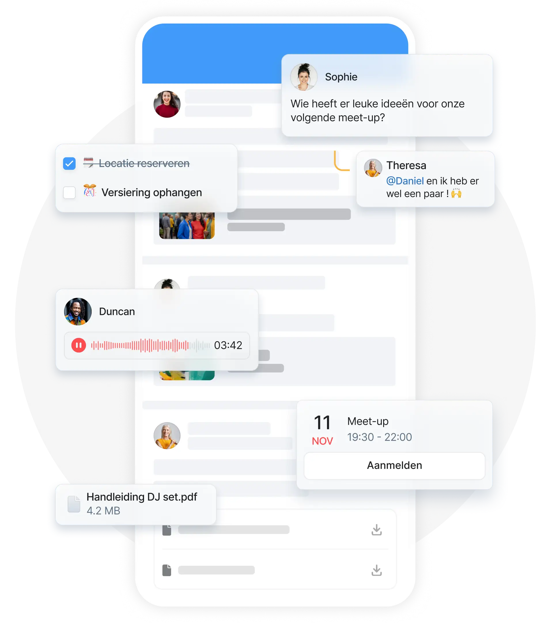 Socie App voor jullie community NL